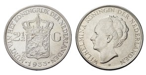 2 1-2 gulden wilhelmina 192968